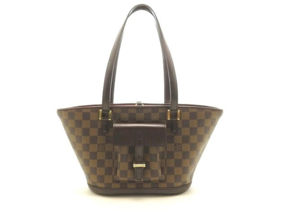 LOUIS VUITTON Manosque Tote Bag Damier